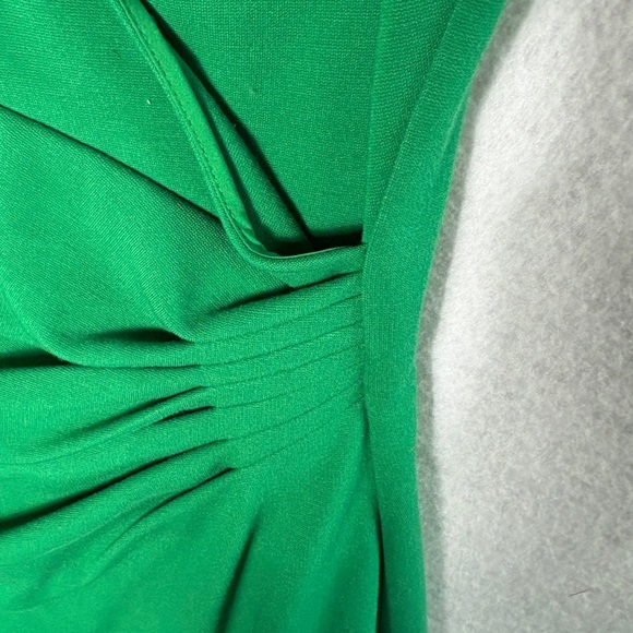 Diane Von Furstenberg Green Emerald Dress Size 4 - Picture 3 of 5